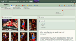 Desktop Screenshot of luther51.deviantart.com