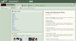 Desktop Screenshot of anti-stamps.deviantart.com