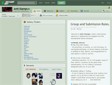 Tablet Screenshot of anti-stamps.deviantart.com