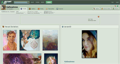 Desktop Screenshot of katheairene.deviantart.com