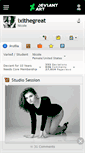 Mobile Screenshot of ixithegreat.deviantart.com
