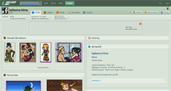 Desktop Screenshot of kaileena-hime.deviantart.com