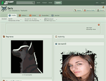 Tablet Screenshot of da1s.deviantart.com
