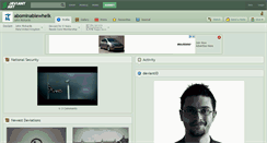 Desktop Screenshot of abominablewhelk.deviantart.com
