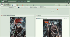 Desktop Screenshot of chrisnfy85.deviantart.com