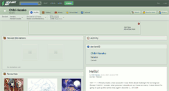 Desktop Screenshot of chibi-hanako.deviantart.com