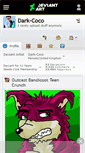 Mobile Screenshot of dark-coco.deviantart.com