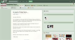 Desktop Screenshot of deathnote-fanz.deviantart.com