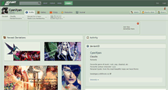 Desktop Screenshot of cyanxyan.deviantart.com
