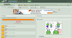 Desktop Screenshot of invaderdaz.deviantart.com