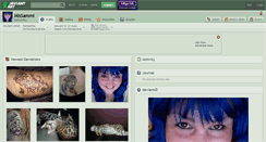 Desktop Screenshot of missammi.deviantart.com
