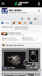 Mobile Screenshot of dex-drako.deviantart.com
