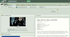 Desktop Screenshot of eyefox.deviantart.com