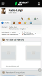 Mobile Screenshot of katie-leigh.deviantart.com