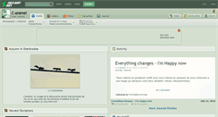 Desktop Screenshot of c-aramel.deviantart.com