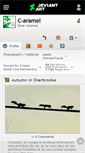 Mobile Screenshot of c-aramel.deviantart.com