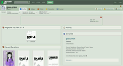 Desktop Screenshot of glass-prism.deviantart.com