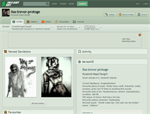 Tablet Screenshot of lisa-trevor-protoge.deviantart.com