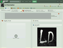 Tablet Screenshot of ld-polarization.deviantart.com