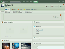 Tablet Screenshot of nnymacer26.deviantart.com