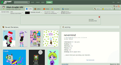 Desktop Screenshot of irken-invader-kiki.deviantart.com