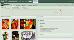 Desktop Screenshot of donyaeuy.deviantart.com