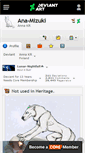 Mobile Screenshot of ana-mizuki.deviantart.com