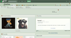 Desktop Screenshot of clivexflora.deviantart.com