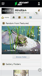 Mobile Screenshot of minolta.deviantart.com