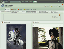 Tablet Screenshot of ozoneocean.deviantart.com