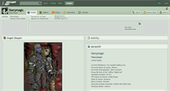 Desktop Screenshot of faerymagic.deviantart.com