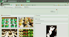 Desktop Screenshot of jademantis.deviantart.com