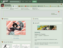 Tablet Screenshot of itamaraty.deviantart.com