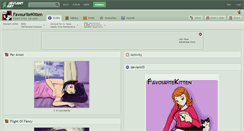 Desktop Screenshot of favouritekitten.deviantart.com