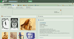 Desktop Screenshot of conradkeely.deviantart.com