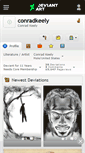 Mobile Screenshot of conradkeely.deviantart.com
