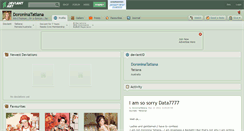 Desktop Screenshot of doroninatatiana.deviantart.com