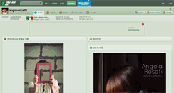 Desktop Screenshot of angievercetti.deviantart.com