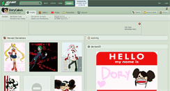 Desktop Screenshot of dorycakes.deviantart.com