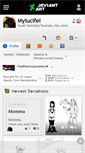 Mobile Screenshot of mylucifel.deviantart.com