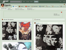 Tablet Screenshot of napajim.deviantart.com