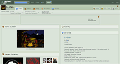 Desktop Screenshot of l--chan.deviantart.com