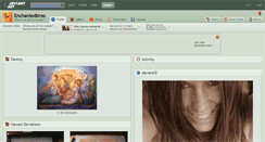 Desktop Screenshot of enchantedbroo.deviantart.com