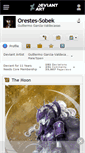 Mobile Screenshot of orestes-sobek.deviantart.com