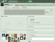 Tablet Screenshot of liquicity.deviantart.com