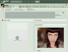 Tablet Screenshot of basia.deviantart.com