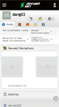 Mobile Screenshot of dang02.deviantart.com