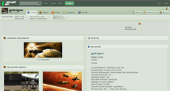 Desktop Screenshot of gpdesigner.deviantart.com