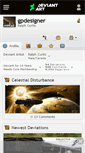Mobile Screenshot of gpdesigner.deviantart.com