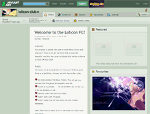 Tablet Screenshot of lolicon-club.deviantart.com